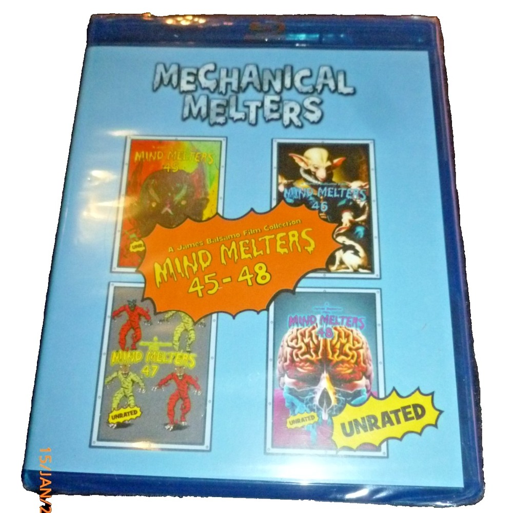 NEW Mechanical Melters: Mind Melters 45-48 (Blu-ray) James Balsamo